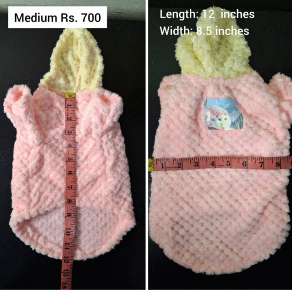 Cat Hoodie (Pink Color)