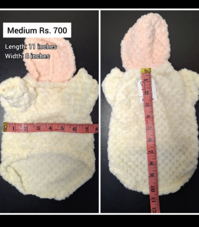 Cat Hoodie (Off-White Color)