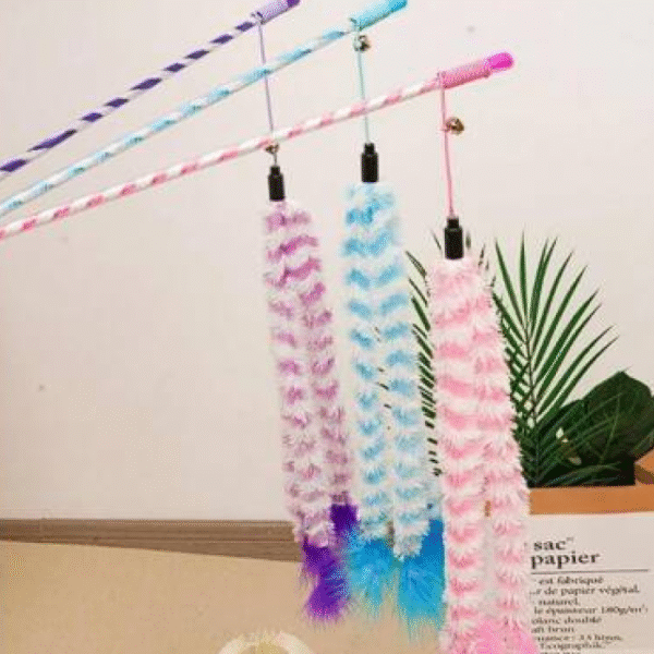 Multiple Fur Toy Stick