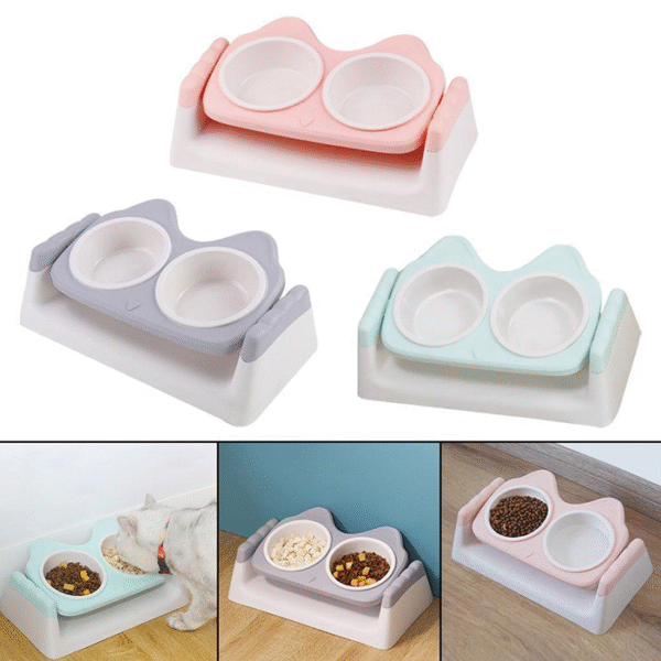 Tilted Double Sided Bowl