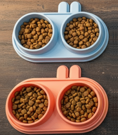 Double-Sided Rabbit Bowl