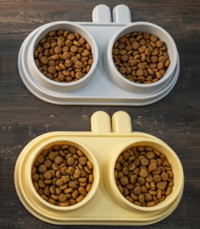 Double-Sided Rabbit Bowl