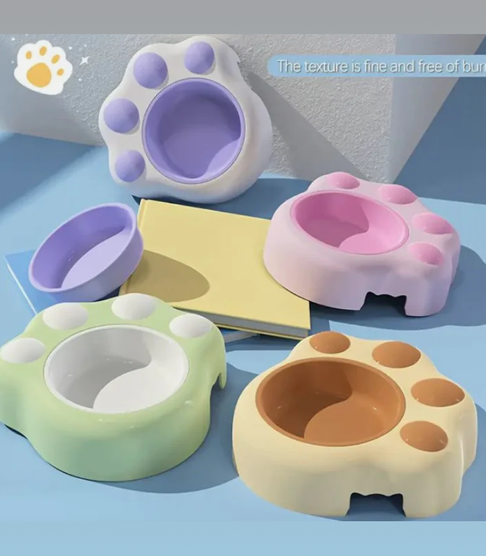 20251025 Paw-Shaped Pet Bowl - Image 1