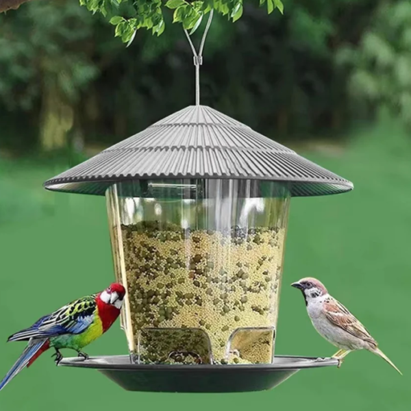 Waterproof Bird Hanging Grains Feeder