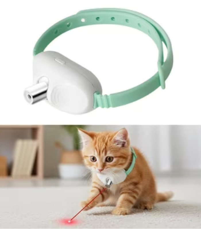 Frame 1171278406 Laser Light Cat Collar Toy - Image 1